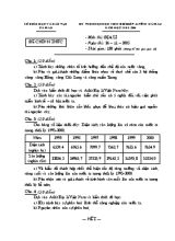 Kỳ thi chọn học sinh giỏi lớp 12 tỉnh năm học 2005-2006 môn thi địa lí